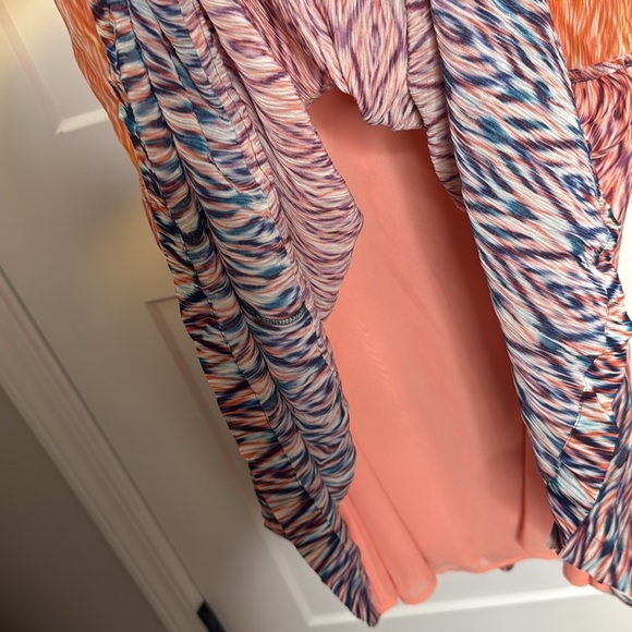 Marie Oliver Farrah Silk Maxi Dress in Ikat Mix - S - Picture 6 of 6